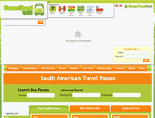 Tablet Screenshot of greentoadbus.com